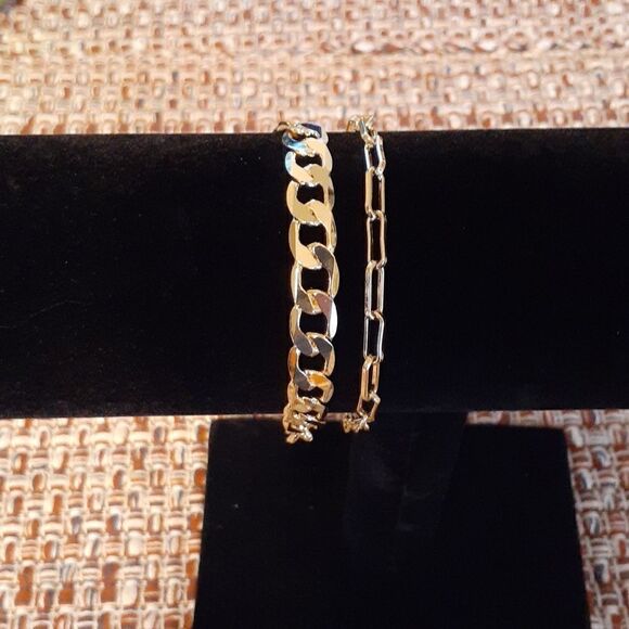 New Sugarfix By Baublebar Bracelets Nicklefree Goldtone Women's New With Tag - Picture 1 of 2